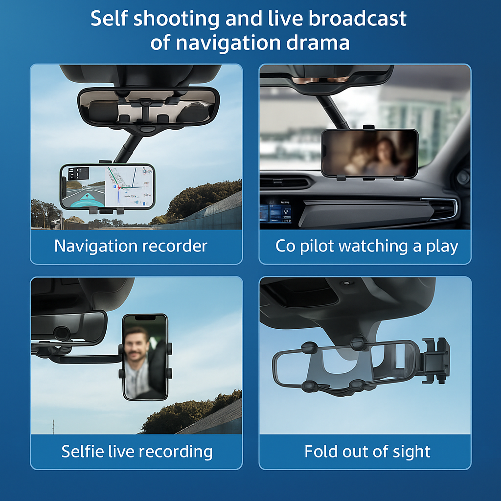 360° Rotatable Smart Phone Car Holder