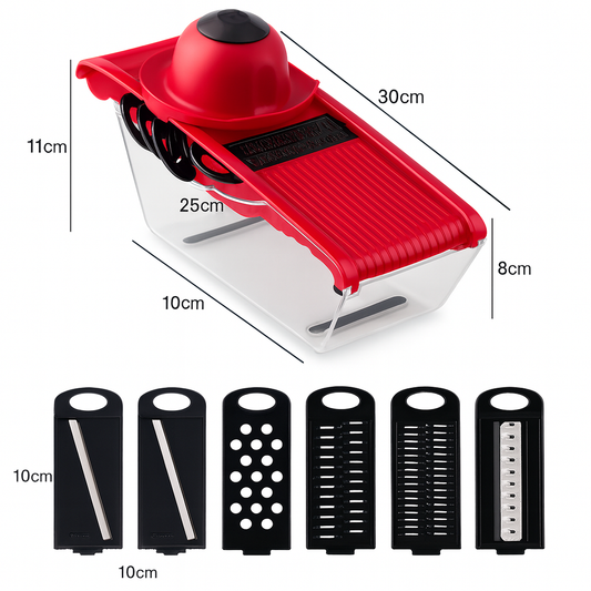 Multifunction Kitchen Slicer 6 Blades