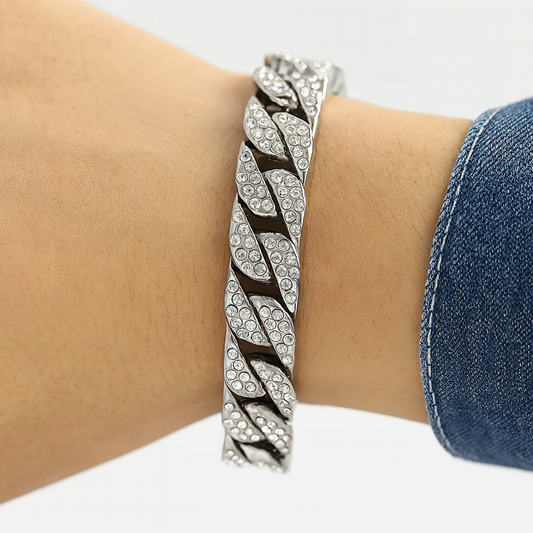 Miami Gold Curb Cuban Bracelet