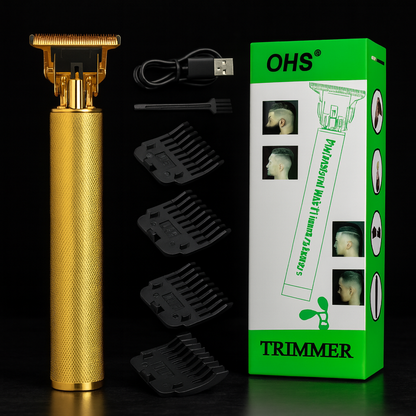 USB Vintage Electric Hair Trimmer