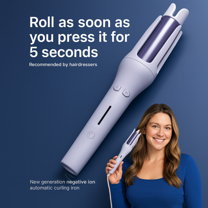 3-in-1 Curling Iron – Effortless Waves and Curls in Seconds