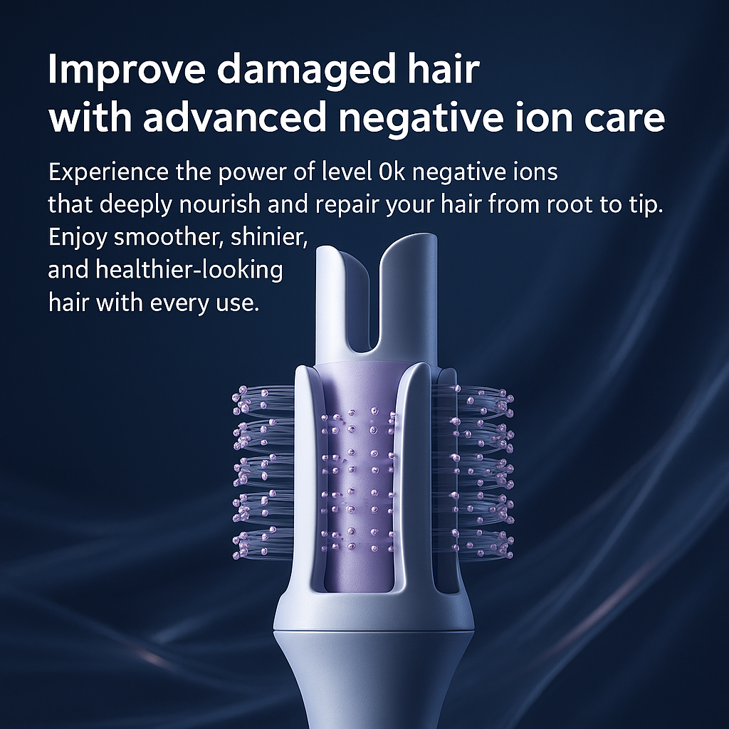 3-in-1 Curling Iron – Effortless Waves and Curls in Seconds