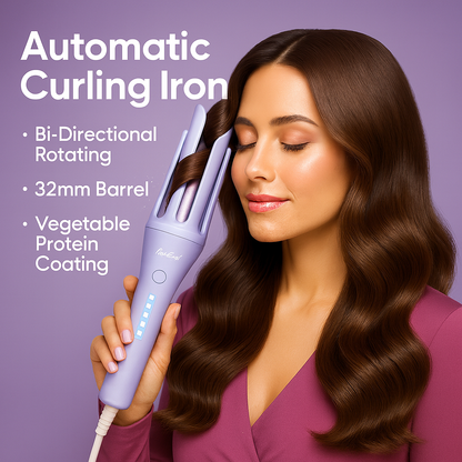 3-in-1 Curling Iron – Effortless Waves and Curls in Seconds
