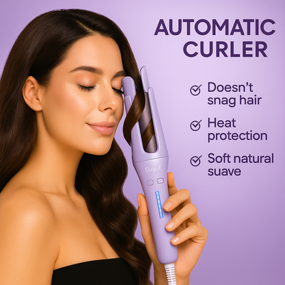 3-in-1 Curling Iron – Effortless Waves and Curls in Seconds
