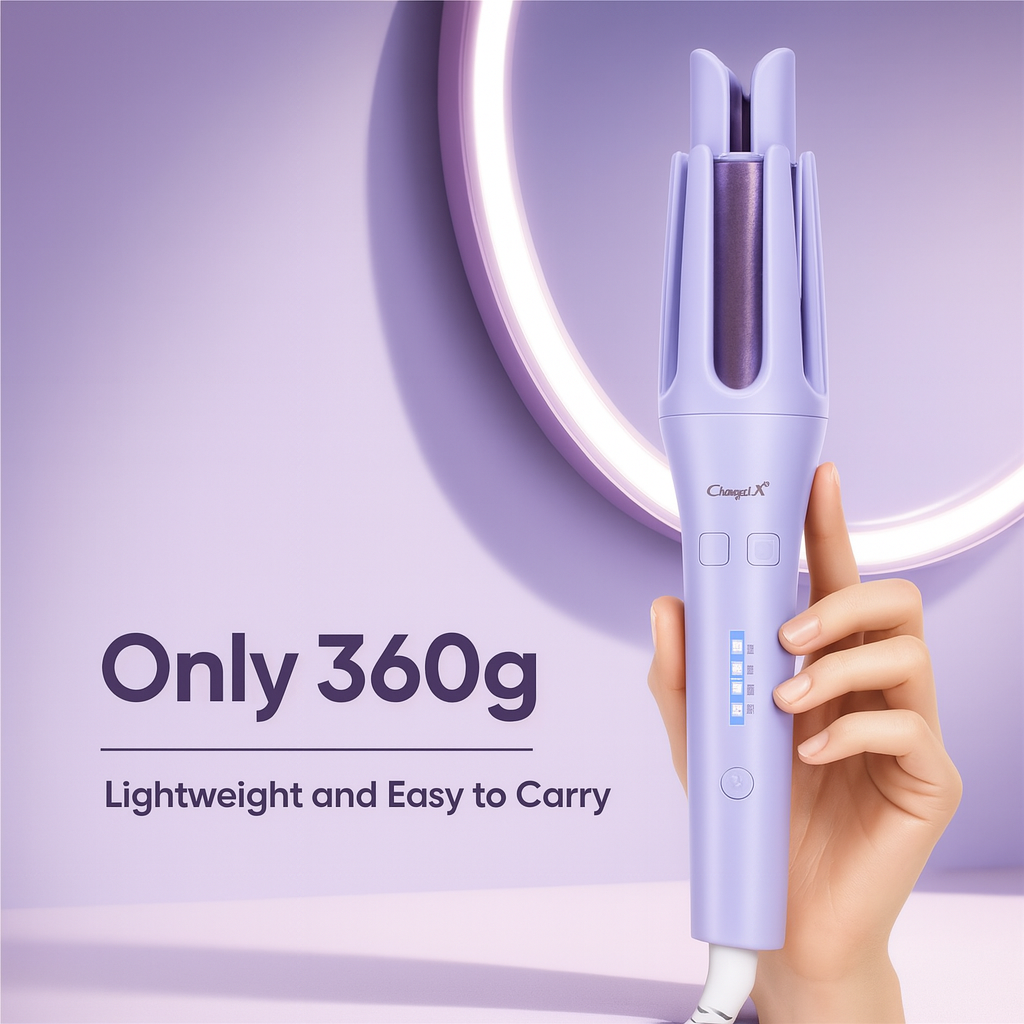 3-in-1 Curling Iron – Effortless Waves and Curls in Seconds