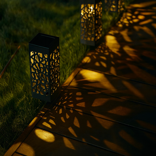 Solar Powered Waterproof Vintage Garden Light