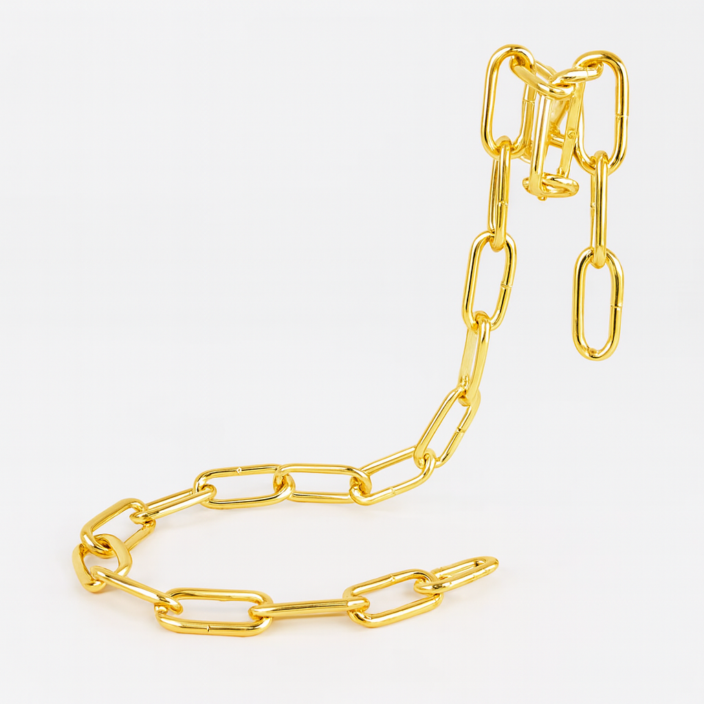 Magic Iron Chain Wine Bottle Holder