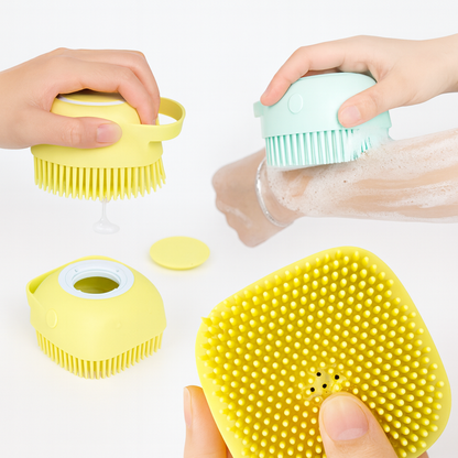 Cute Dog Bath Brush